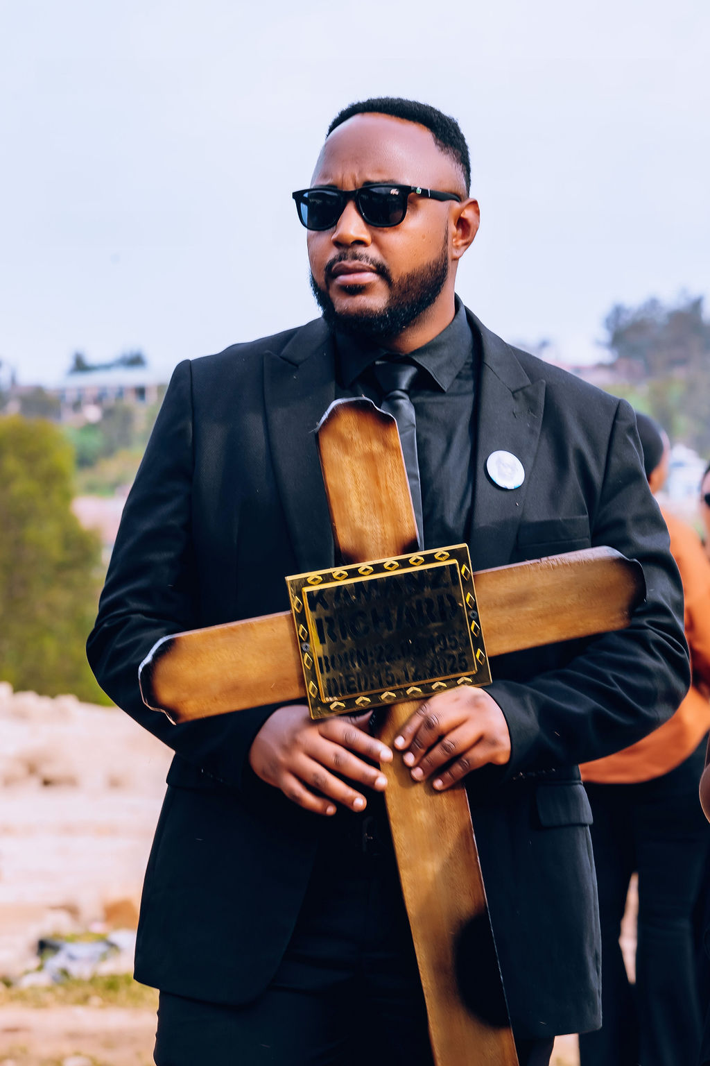 Didier Kamanzi yashyinguye umubyeyi we Kamanzi Richard, aho yanagaragaje ishimwe rikomeye  amufitiye